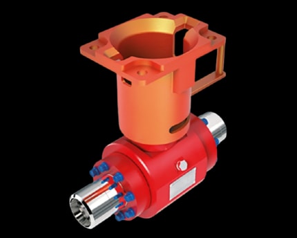 Subsea-kulventil – ROV-bucket