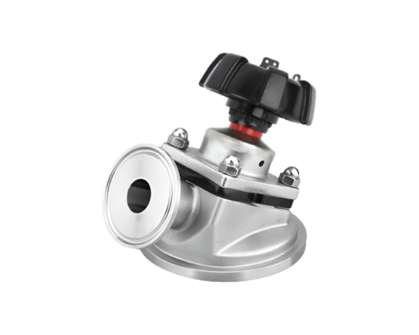 Manuell tankbotten-membranventil – Tri-Clamp